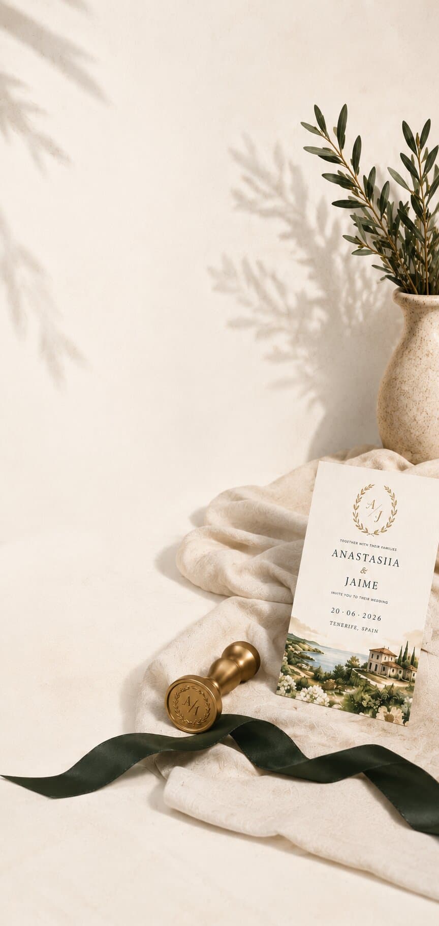 The Wedy wedding tools — digital invitation, seating plan, and printed stationery